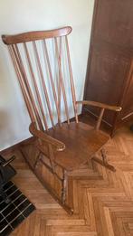 Massief houten schommelstoel, Antiek en Kunst, Ophalen