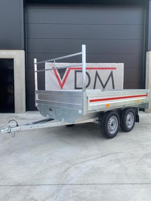 Goedkoopste plateauwagen nu met Knott as- enkelas - dubbelas, Auto diversen, Aanhangers en Bagagewagens, Nieuw, Ophalen of Verzenden