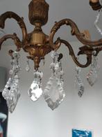 Lustre en cuivre à 5 bras, Maison & Meubles, Comme neuf, Enlèvement