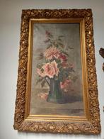 Schilderij met bloemen, Ophalen