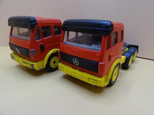 SIKU 2 vrachtwagen (trekkers) van 11cm, Kinderen en Baby's, Speelgoed |Speelgoedvoertuigen, Gebruikt, Ophalen of Verzenden