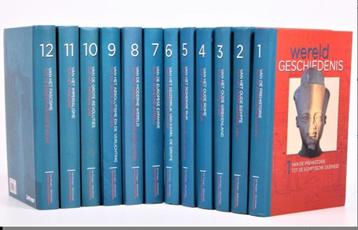 12 Boeken Wereldgeschiedenis. De Morgen beschikbaar voor biedingen