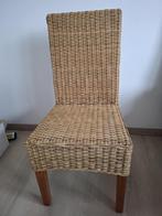 Woonkamerstoelen (15€ voor 6), Huis en Inrichting, Stoelen, Ophalen, Bruin, Riet of Rotan, Vijf, Zes of meer stoelen