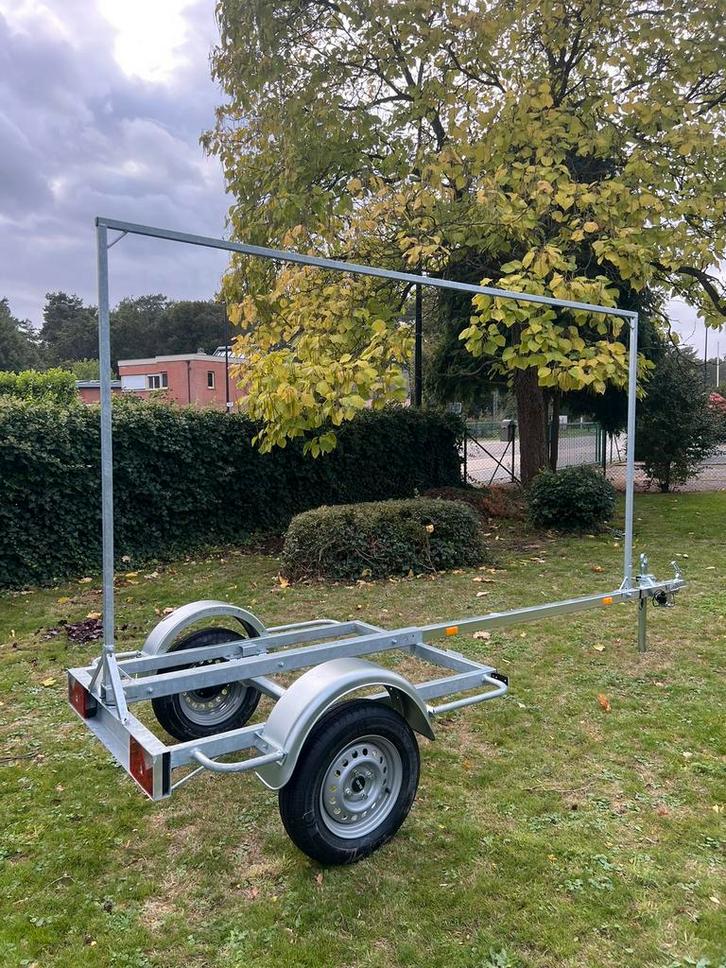 Reclame aanhanger 300-150 NIEUW BW, Autos : Divers, Remorques Pièces, Comme neuf, Enlèvement