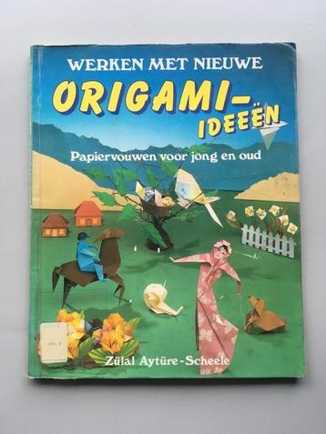 Werken met nieuwe origami-ideeën beschikbaar voor biedingen