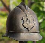 Brandweerhelm brandweer Duitsland 1900 , Casque pompier, Verzamelen, Ophalen of Verzenden