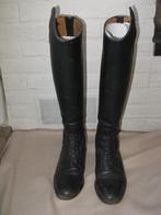 zwarte lederen dames knie paardrijlaarzen HKM maat 38, Dieren en Toebehoren, Paardrijkleding, Ophalen of Verzenden, Dames