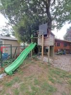 Houten speelhuisje, Kinderen en Baby's, Speelgoed | Buiten | Speelhuisjes, Ophalen, Gebruikt, Hout