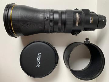 Téléobjectif Nikon Z 600mm  f/4.0 TC VR S + Lenscoat impecc disponible aux enchères