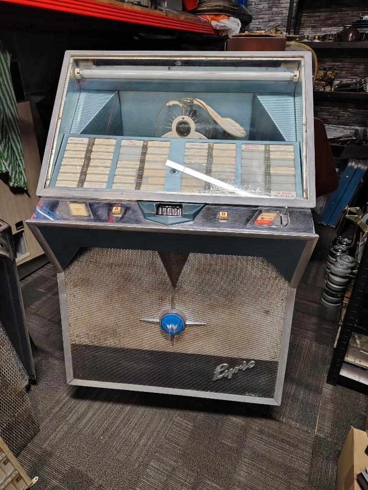 Wurlitzer Lyric E/ Kieswiel (1963) jukebox /opknapper !!, Verzamelen, Automaten | Jukeboxen, Wurlitzer, Ophalen