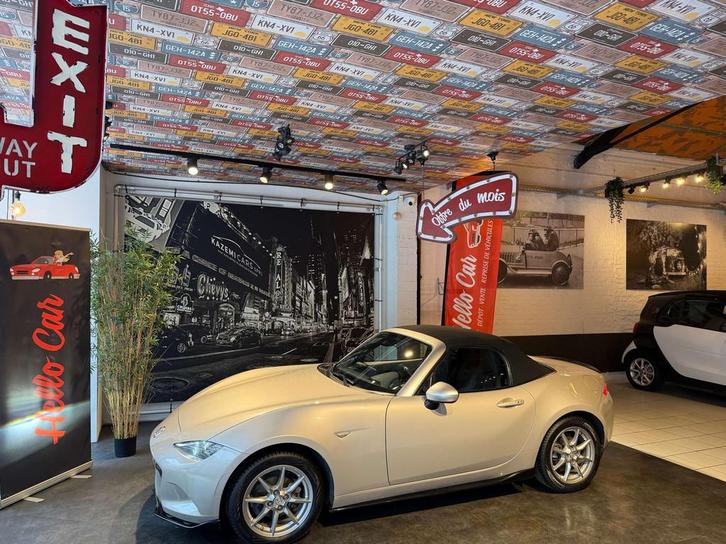 Mazda MX-5 1.5i Skyactiv-G* BOSE * CAM * FULL CARNET*GARANTI, Auto's, Mazda, Bedrijf, Te koop, MX-5, ABS, Achteruitrijcamera, Adaptive Cruise Control