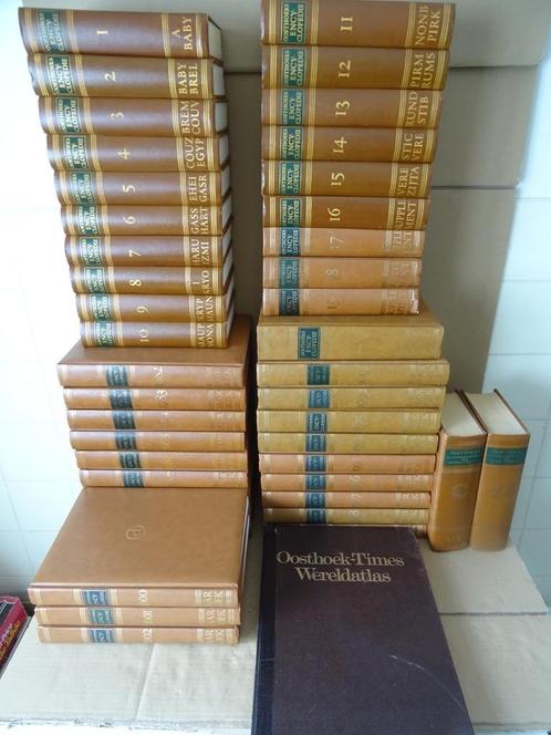 Oosthoeks encyclopedie Jaarboek etc 44 delig Wordt verzonden, Boeken, Encyclopedieën, Gelezen, Complete serie, Algemeen, Ophalen of Verzenden
