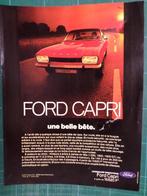 Ford Capri - publicité papier - 1973, Verzamelen, Overige typen, Gebruikt, Ophalen of Verzenden