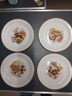 4 jachtborden,  haas,konijnen,fazanten,eenden, Antiek en Kunst, Ophalen of Verzenden