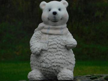 Statue d'ours polaire - Magnésie - Sculpture animalière