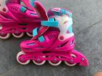 Barbie Skates, Maat 35 t.e.m. 38 + gratis kniebescherming!!, Verstelbaar, Kinderen, Ophalen of Verzenden, Zo goed als nieuw