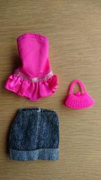 Jupe et top Barbie + sac, Collections, Comme neuf, Enlèvement ou Envoi