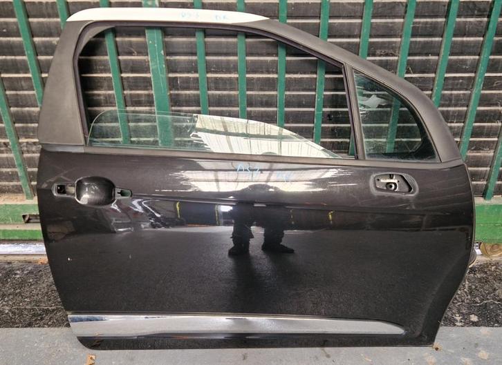 Porte avant droit CITROEN DS3 2012 portiere droite noir DS 3, Auto-onderdelen, Carrosserie, Deur, Voor, Ophalen