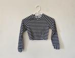 Crop top met lange mouwen - XS, American Apparel, Zwart, Ophalen of Verzenden, Zo goed als nieuw
