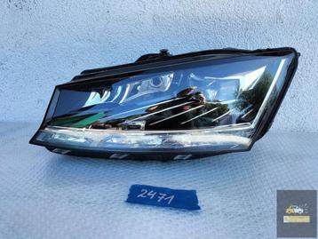 SKODA FABIA III LED KOPLAMP LINKS COMPLEET beschikbaar voor biedingen