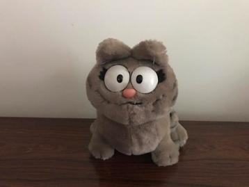 Nermal vintage knuffel pluche Dakin ( Garfield ) 18 cm h beschikbaar voor biedingen