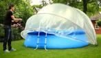 Intex easy set  met overkapping en alle accessoires., Jardin & Terrasse, Piscine gonflable, 300 cm ou plus, Rond, Enlèvement