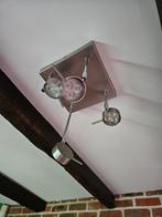 Moderne plafondlamp - 4 spots in alle richtingen, Ophalen of Verzenden, Zo goed als nieuw, Overige materialen, Modern