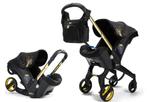 Doona Limited Edition Gold met verzorgingstas en regenhoes, Kinderen en Baby's, Kinderwagens en Combinaties, Duowagen, Zo goed als nieuw
