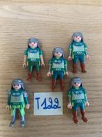 PLAYMOBIL T122 - LOT 5 RIDDERS, Kinderen en Baby's, Ophalen of Verzenden, Nieuw, Los Playmobil