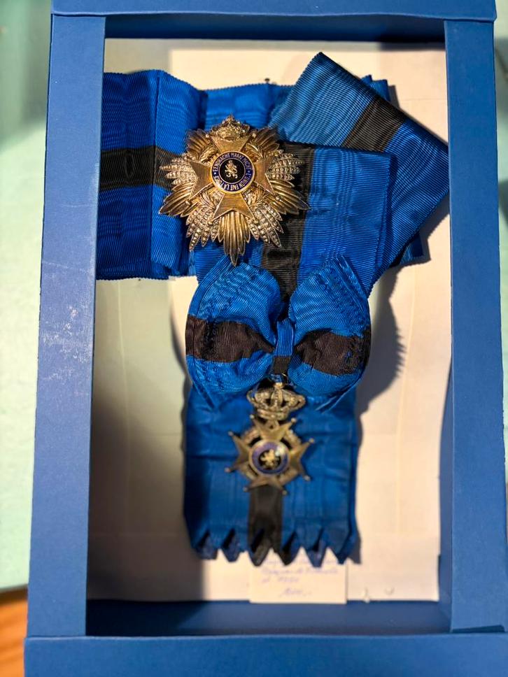 Ordre complet de la Grand-Croix Léopold 2, Collections, Objets militaires | Général, Armée de l'air, Enlèvement ou Envoi