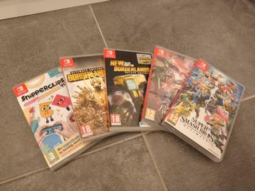 Allerlei switch games beschikbaar voor biedingen