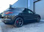 Stelvio Veloce Full / btw wagen / 1ste eigenaar, Auto's, Alfa Romeo, Automaat, 4 deurs, 4 cilinders, Zwart