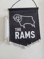 2 zeer grote wimpels Derby County Fc. The Rams, Ophalen of Verzenden, Zo goed als nieuw