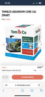 Aquarium Tom&Co 26l met filter en verlichting, Dieren en Toebehoren, Ophalen, Zo goed als nieuw, Leeg aquarium