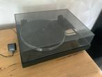 Vintage zwarte platenspeler Thorens TD 318 MK3, Audio, Tv en Foto, Platenspelers, Ophalen, Gebruikt, Platenspeler, Thorens