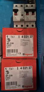 Nieuwe automaten (4 polige) TX3 3kA (C20) Legrand..., Doe-het-zelf en Bouw, Ophalen of Verzenden, Nieuw, Overige typen