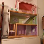 Poppenhuis met meubeltjes, Enfants & Bébés, Jouets | Maisons de poupées, Comme neuf, Maison de poupées, Enlèvement ou Envoi