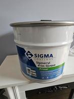Sigma prim opac  kleur 9010 of wit, Ophalen of Verzenden, Zo goed als nieuw, Wit