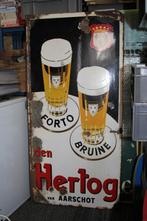 email reclamebord brouwerij Den Hertog Aarschot bier bruine, Collections, Marques de bière, Enlèvement ou Envoi