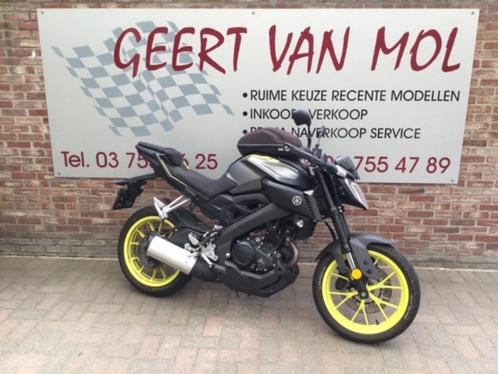 Yamaha MT 125, 2018, 6352 km, Motoren, Motoren | Yamaha, Bedrijf, Naked bike, 11 kW of minder, 1 cilinder, Minimaal motorrijbewijs A1