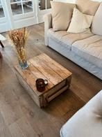 Salon tafel / oude munitie kist, Huis en Inrichting, Tafels | Salontafels, Ophalen, Gebruikt