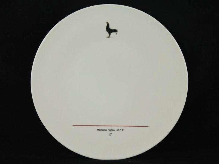 Koen Vanmechelen - set van 4 borden gesigneerd, Antiek en Kunst, Kunst | Overige Kunst, Ophalen