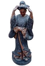 Bronzen beeld – Japanse Geisha in kimono – 105 cm hoog | 45, Antiek en Kunst, Ophalen