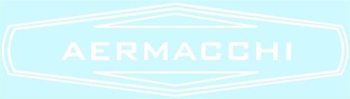 Aermacchi sticker #14, Motoren, Accessoires | Stickers, Verzenden