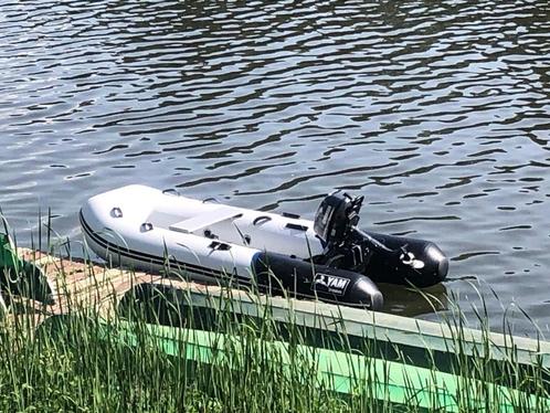 Yamaha zodiac rubberboot met trailer, Watersport en Boten, Rubberboten, Zo goed als nieuw, Yamaha, Aluminium, Minder dan 70 pk