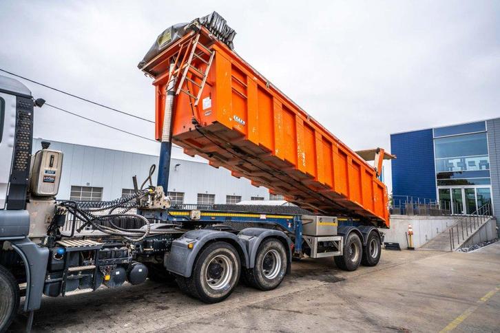 MOL KS95/20T/37ST+HYRD DEUR (bj 2011), Auto's, Vrachtwagens, Bedrijf, Te koop, Aanhangers en Opleggers, Overige brandstoffen, BTW verrekenbaar