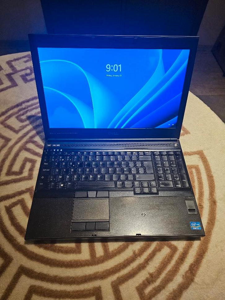 DELL PRECISION M4700,1 TB SSD.16 GB RAM. i7-3740QM, Computers en Software, Windows Laptops, Gebruikt, 15 inch, SSD, 4 Ghz of meer