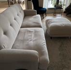 Canape Ikea 3 places avev pouf, Maison & Meubles, 200 à 250 cm, Enlèvement, Utilisé, Classique