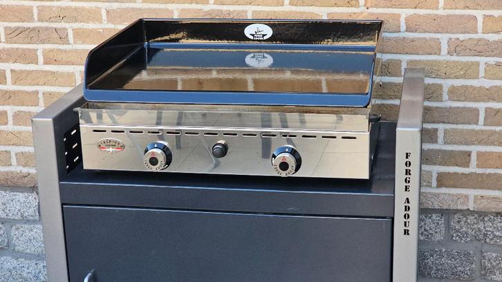 Forge Adour Plancha op gas, Tuin en Terras, Gasbarbecues, Zo goed als nieuw, Ophalen