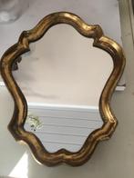 miroir baroque doré, Moins de 50 cm, Enlèvement, Moins de 100 cm, Autres formes